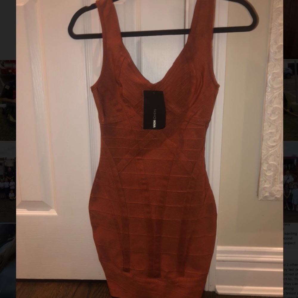 BRAND NEW BANDED DRESS